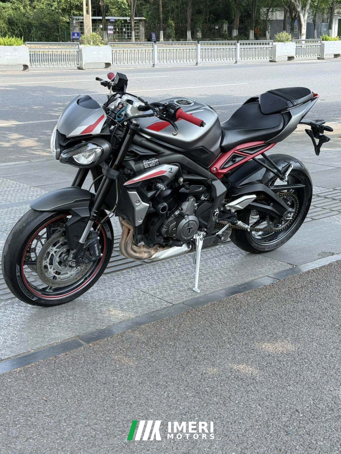 Triumph Street Triple 765 - მოტოციკლი ჩინეთიდან
