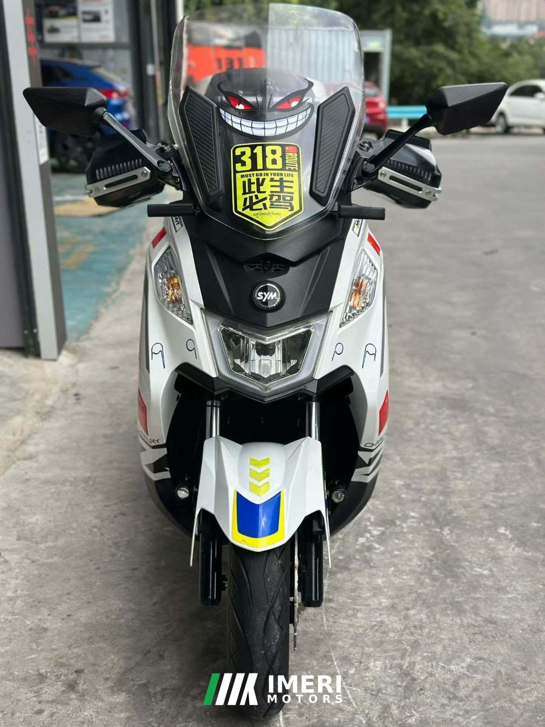 SYM Joymax Z 300 - მოტოციკლი ჩინეთიდან
