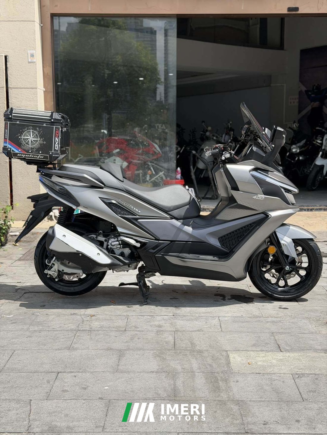 SYM Cruisym400 - მოტოციკლი ჩინეთიდან