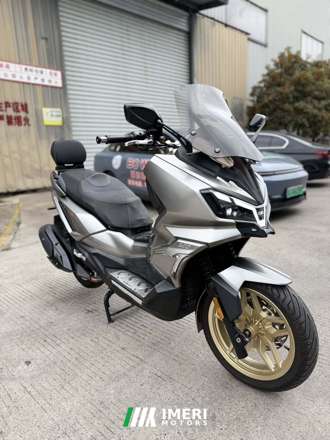 SYM Husky ADV300 - მოტოციკლი ჩინეთიდან