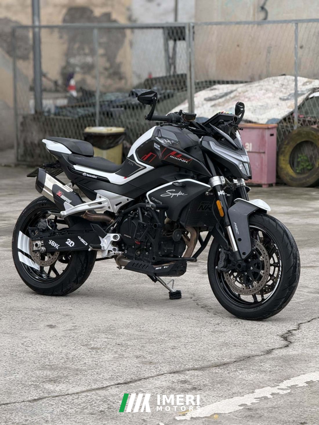 CFMOTO 800NK - мотоцикл из Китая