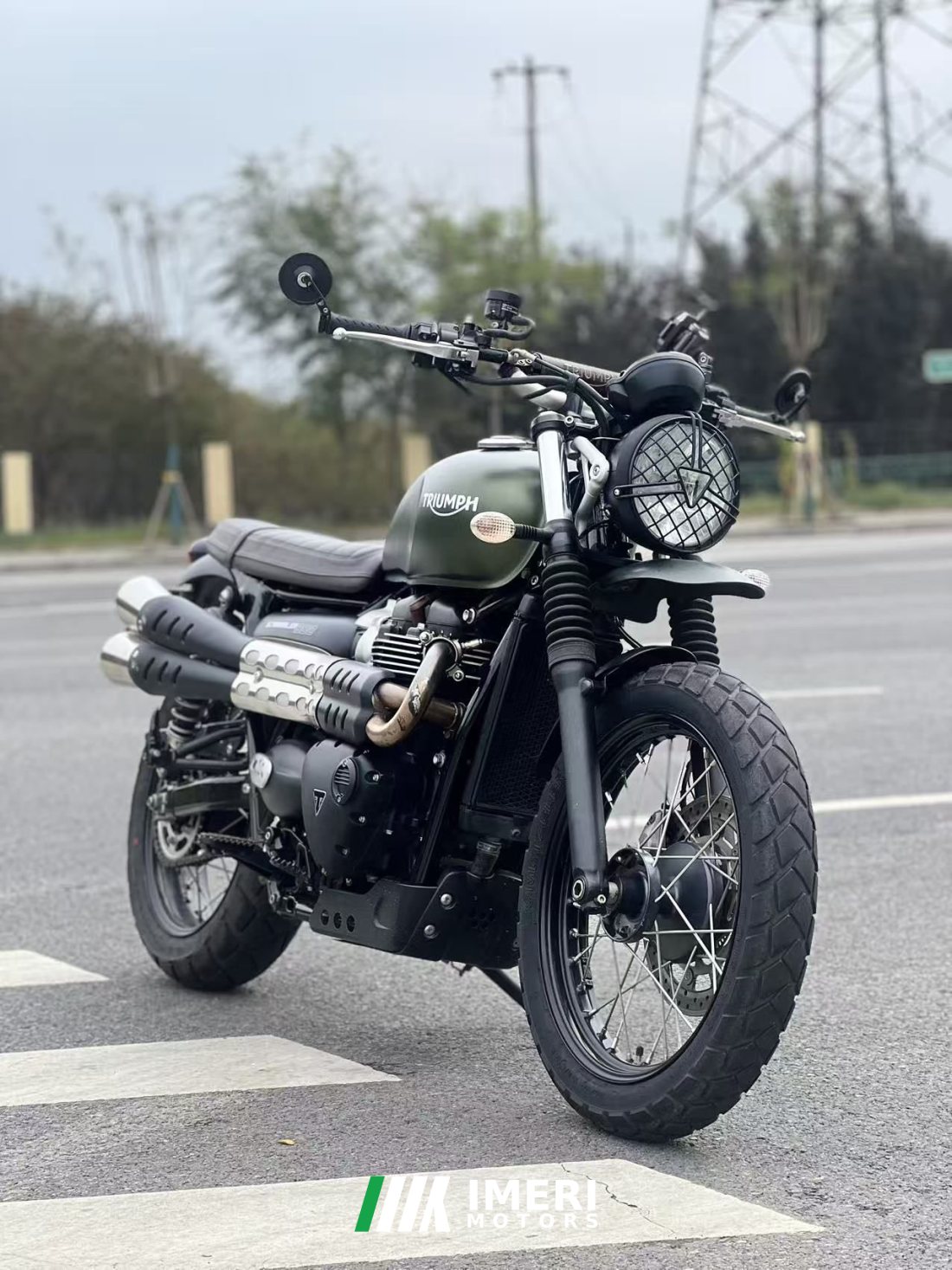 Triumph Scrambler 900 - მოტოციკლი ჩინეთიდან