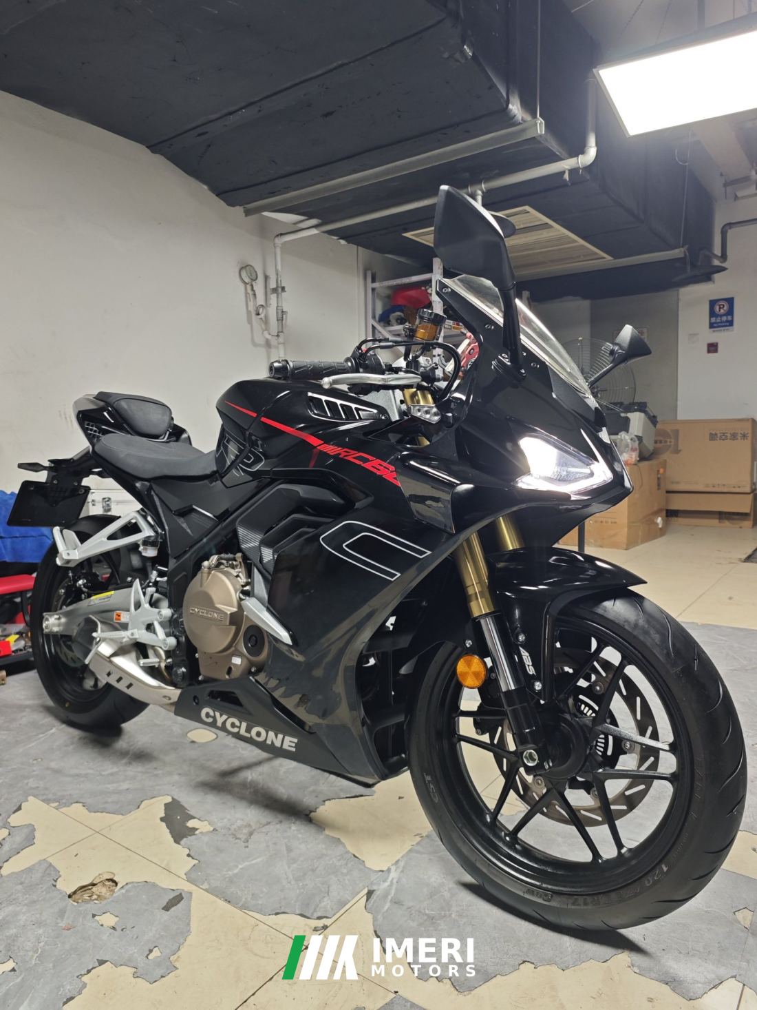 Cyclone RC600 560 cc - მოტოციკლი ჩინეთიდან