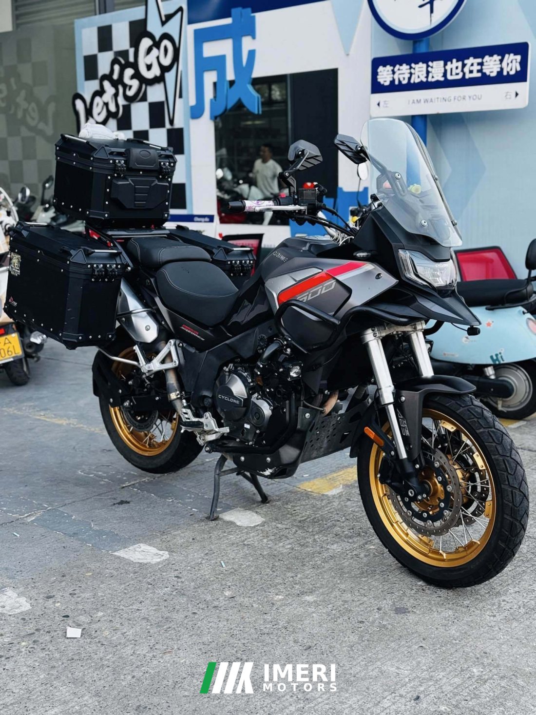 Cyclone RX600 560 cc - მოტოციკლი ჩინეთიდან