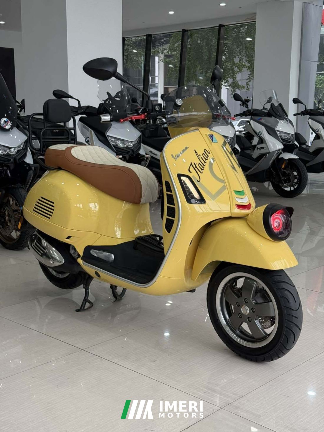 VESPA GTV 300 cc - მოტოციკლი ჩინეთიდან