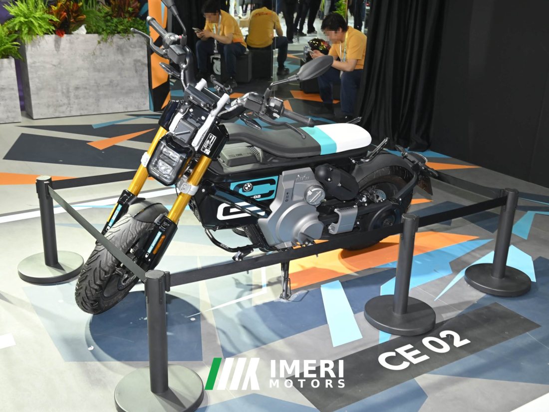 BMW CE-02 - მოტოციკლი ჩინეთიდან