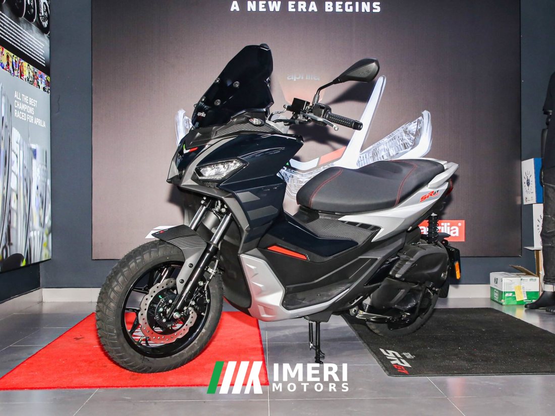 Aprilia SR GT 200 - მოტოციკლი ჩინეთიდან