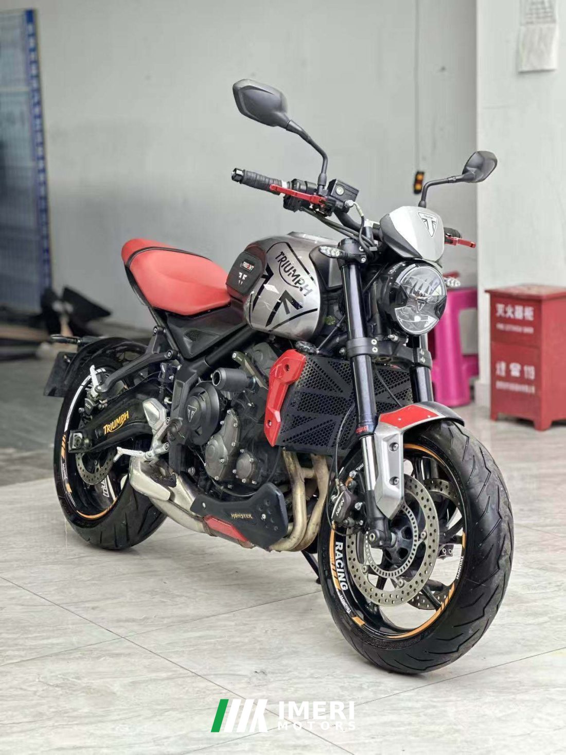 Triumph Trident 660 - მოტოციკლი ჩინეთიდან