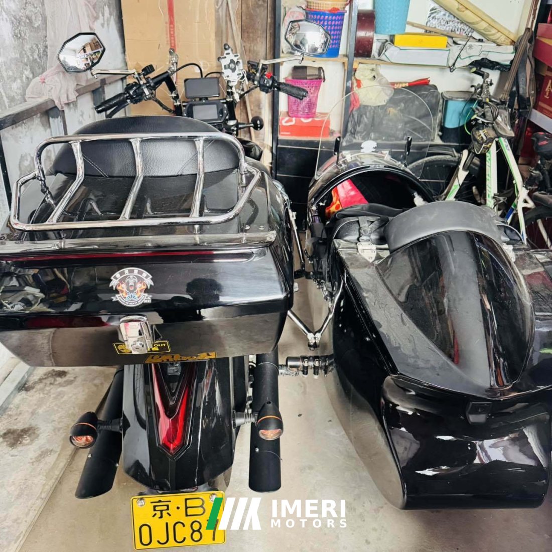Morui MV800 Sidecar Tricycle - მოტოციკლი ჩინეთიდან
