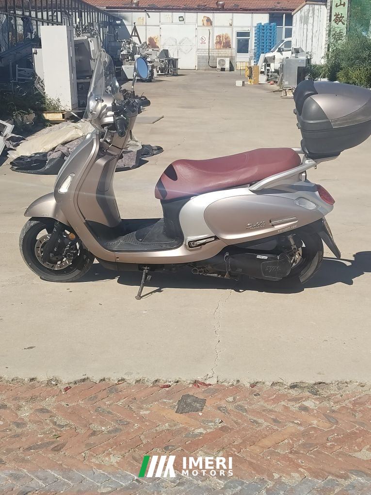 SYM Fiddle 125 cc - მოტოციკლი ჩინეთიდან