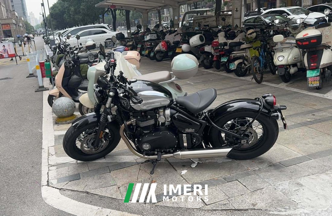 Triumph Bonneville Bobber 1200 cc - მოტოციკლი ჩინეთიდან