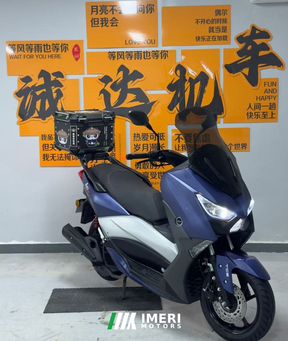 Lifan Blue Sturgeon 150 cc - მოტოციკლი ჩინეთიდან