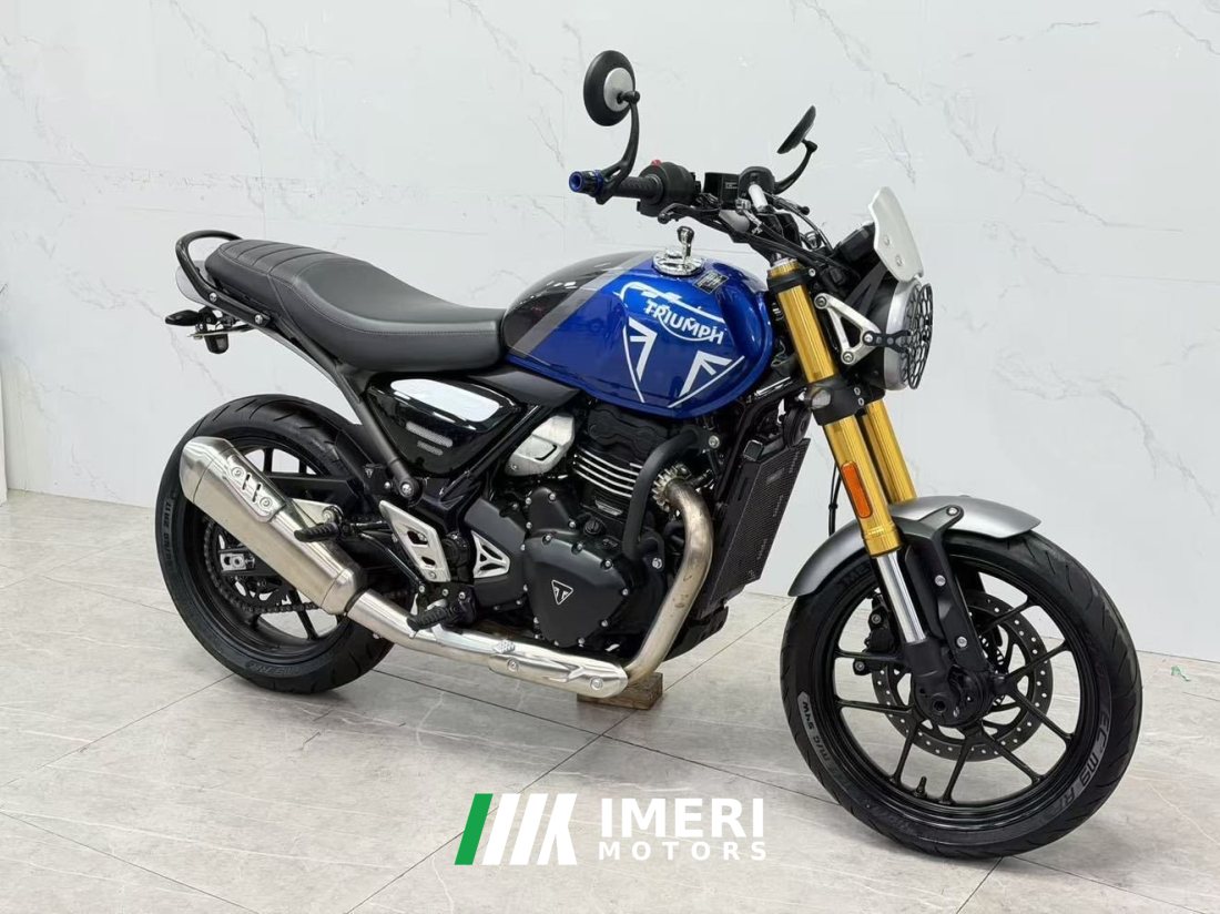 Triumph Speed 400 - მოტოციკლი ჩინეთიდან