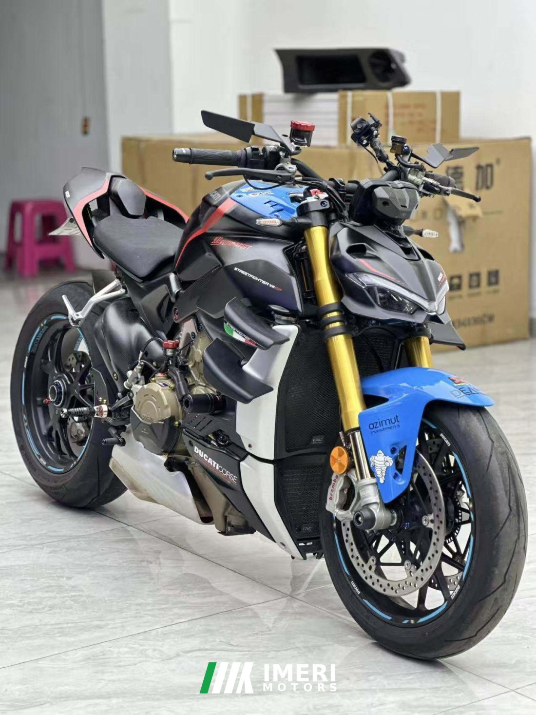 Ducati Street Fighter V4 1100 cc - მოტოციკლი ჩინეთიდან
