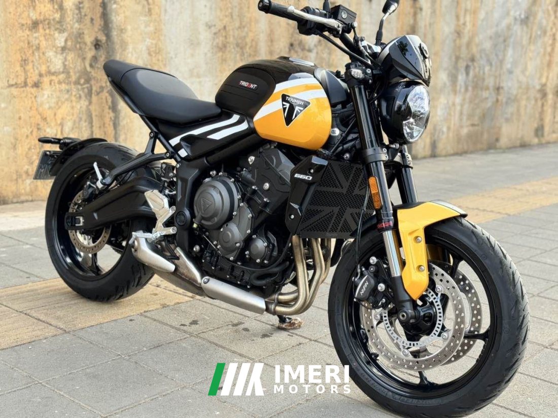 Triumph Trident 660 - მოტოციკლი ჩინეთიდან