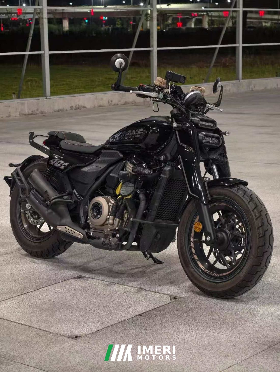 Cyclone AQS401 400 cc - მოტოციკლი ჩინეთიდან