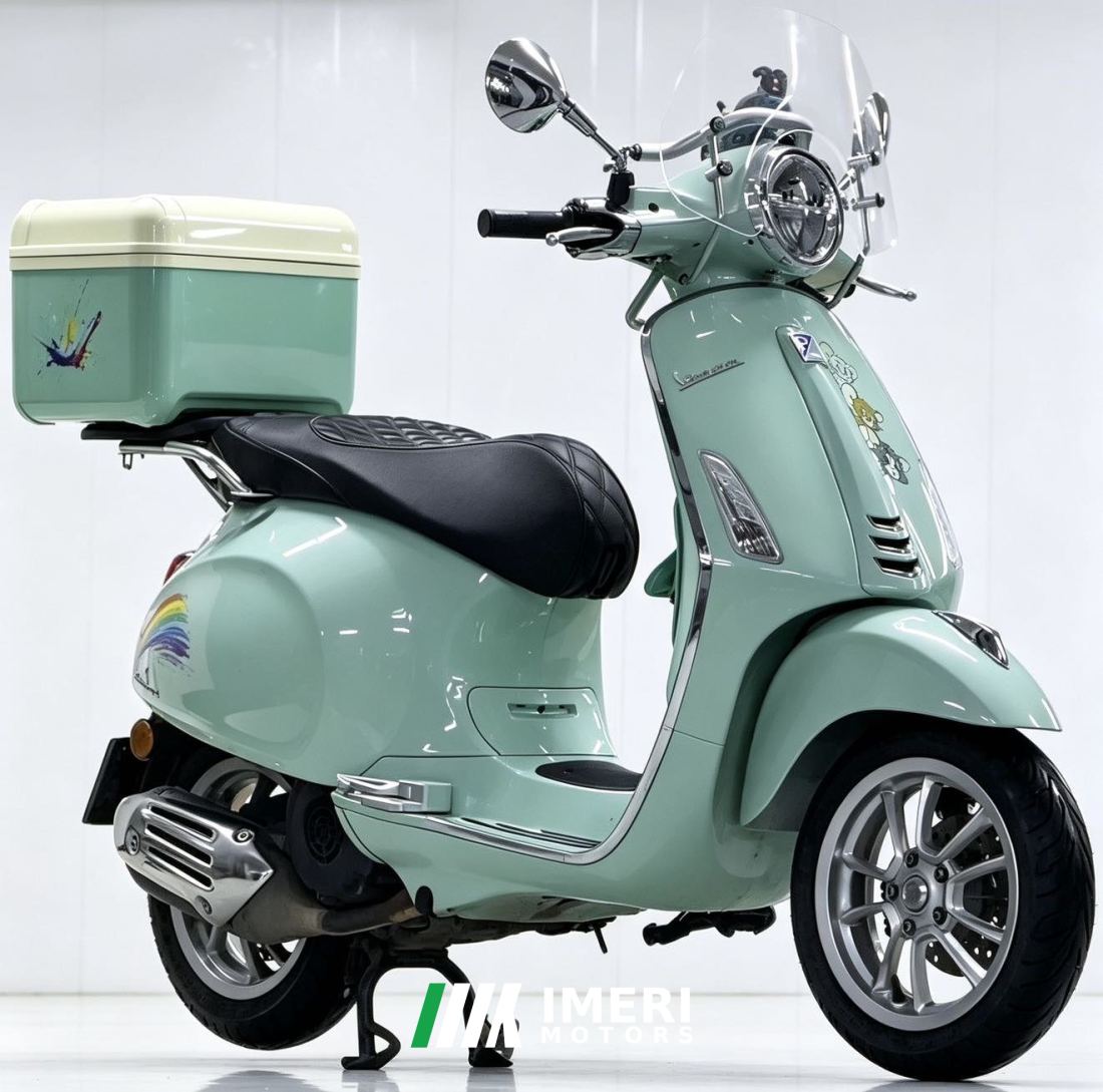 VESPA Primavera 155 cc - მოტოციკლი ჩინეთიდან
