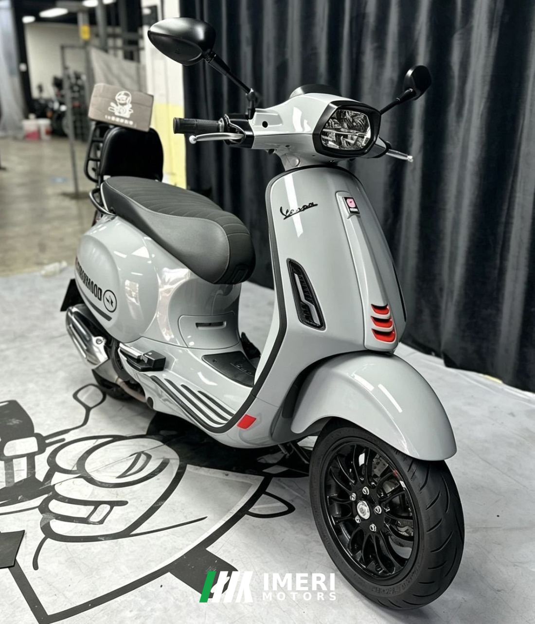 VESPA Sprint 155 cc - მოტოციკლი ჩინეთიდან