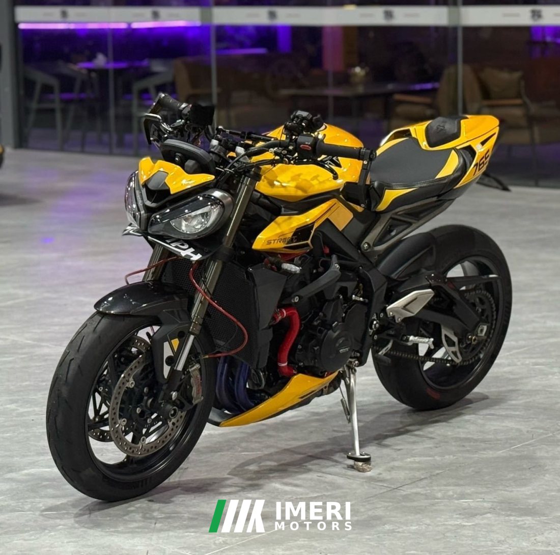Triumph Street Triple 765 - мотоцикл из Китая