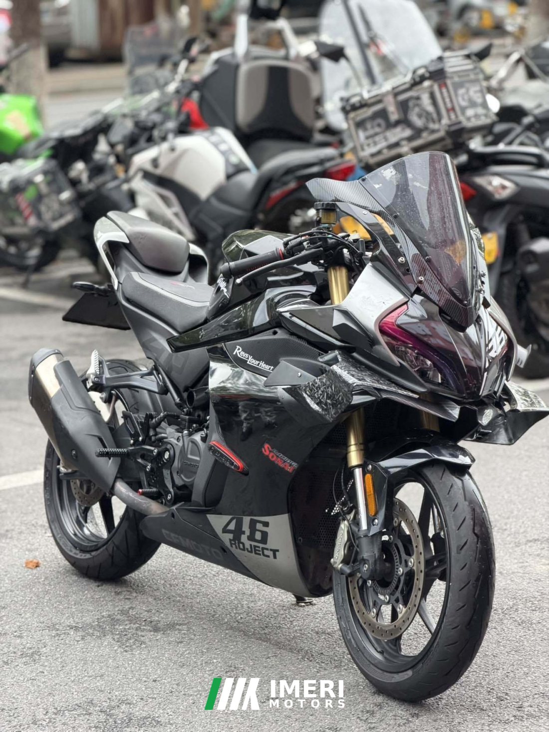 CFMOTO 450SR - მოტოციკლი ჩინეთიდან