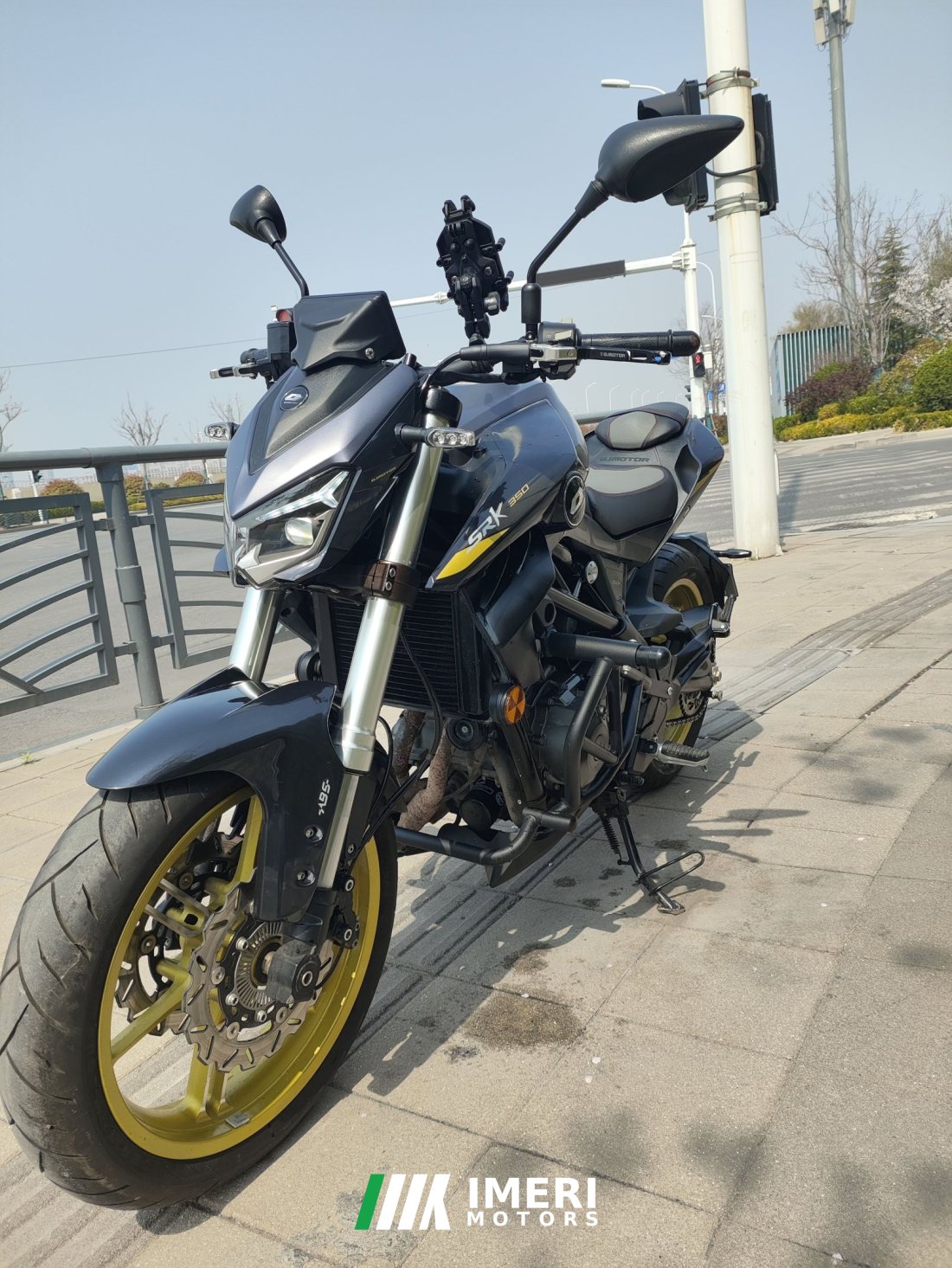 QJMOTOR Chase 350 - მოტოციკლი ჩინეთიდან