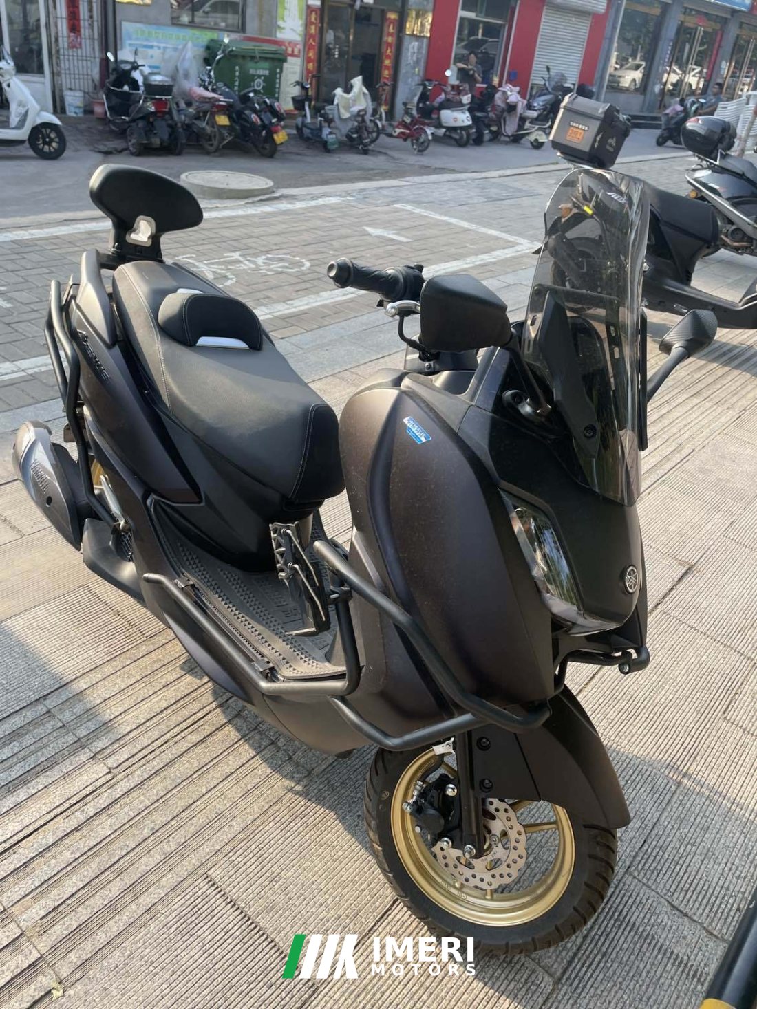 Jianshe Yamaha 125 cc - მოტოციკლი ჩინეთიდან