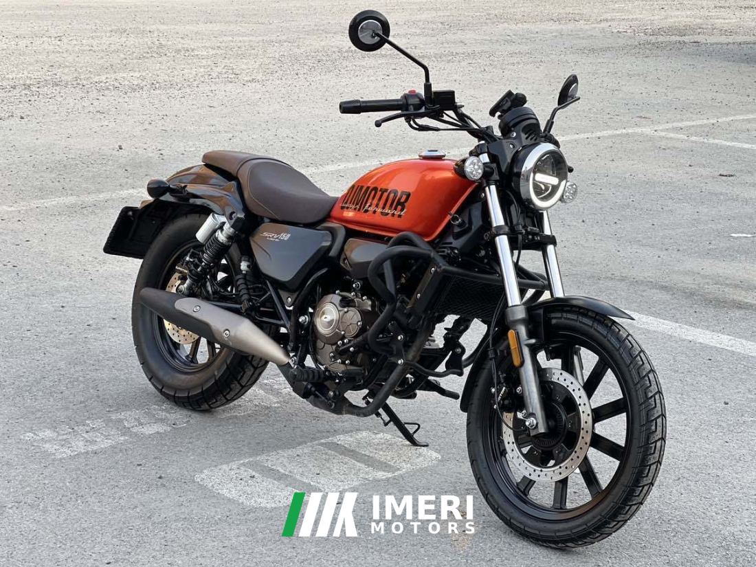 QJMOTOR Flash 150 - მოტოციკლი ჩინეთიდან