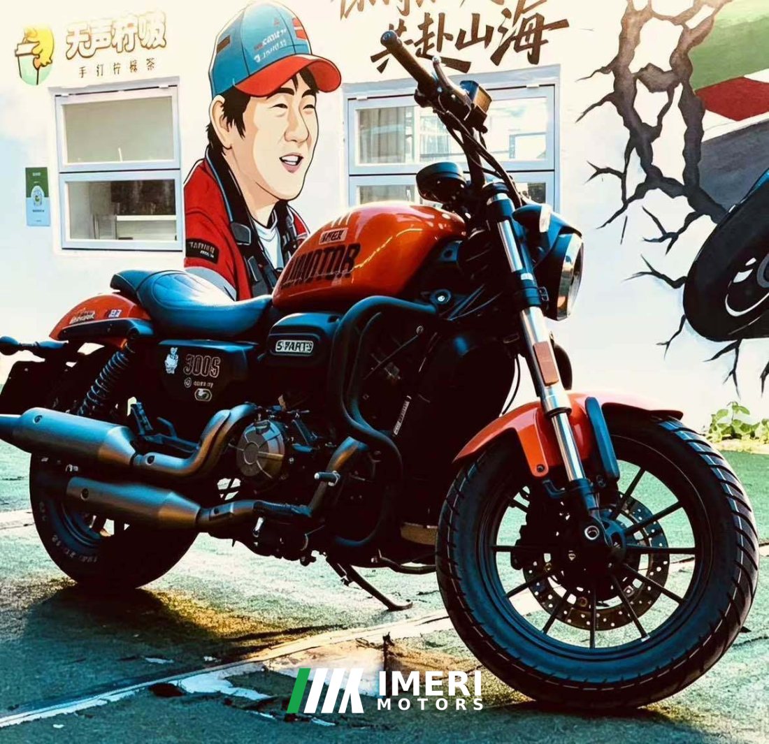 QJMOTOR Flash 300 - მოტოციკლი ჩინეთიდან