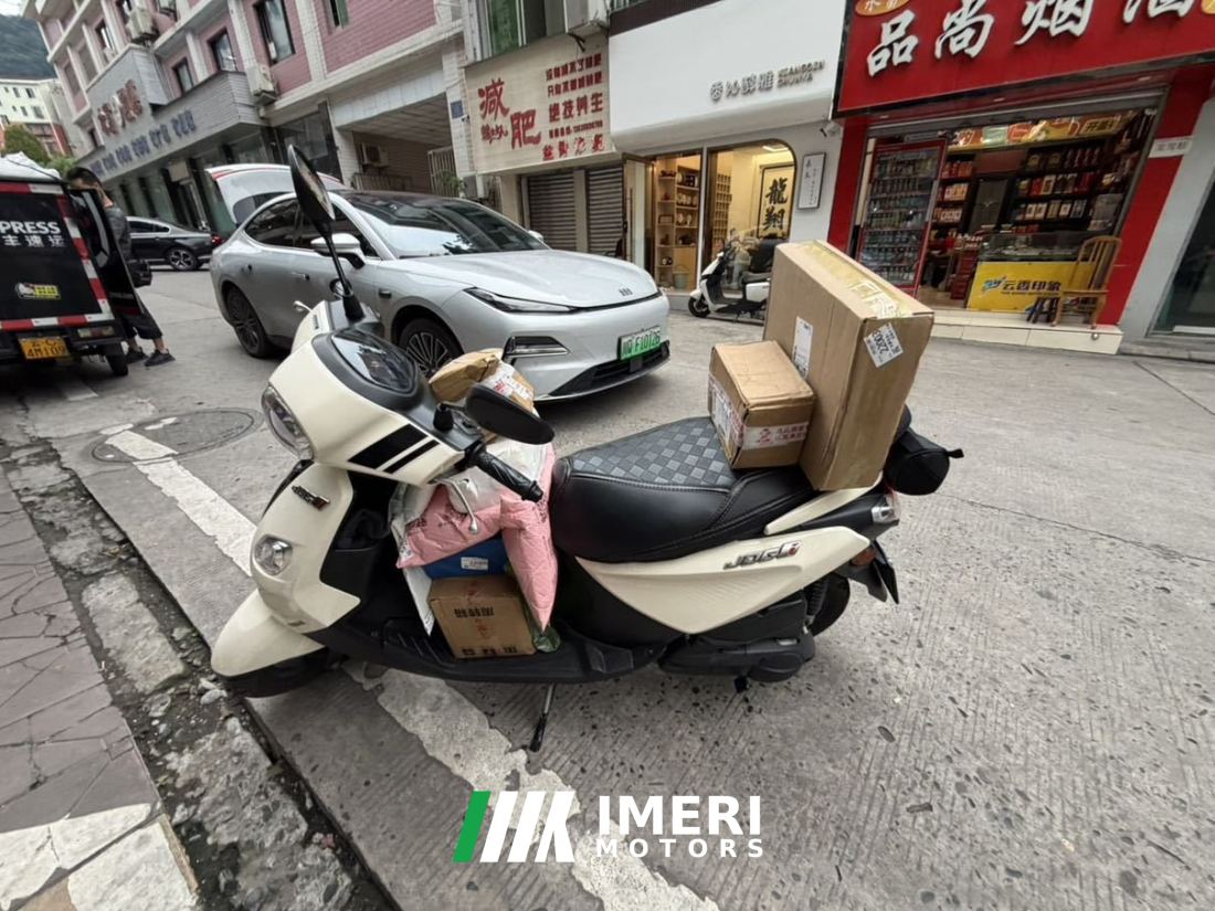 Jianshe Yamaha Chogh i 125 cc - motorcycle from China