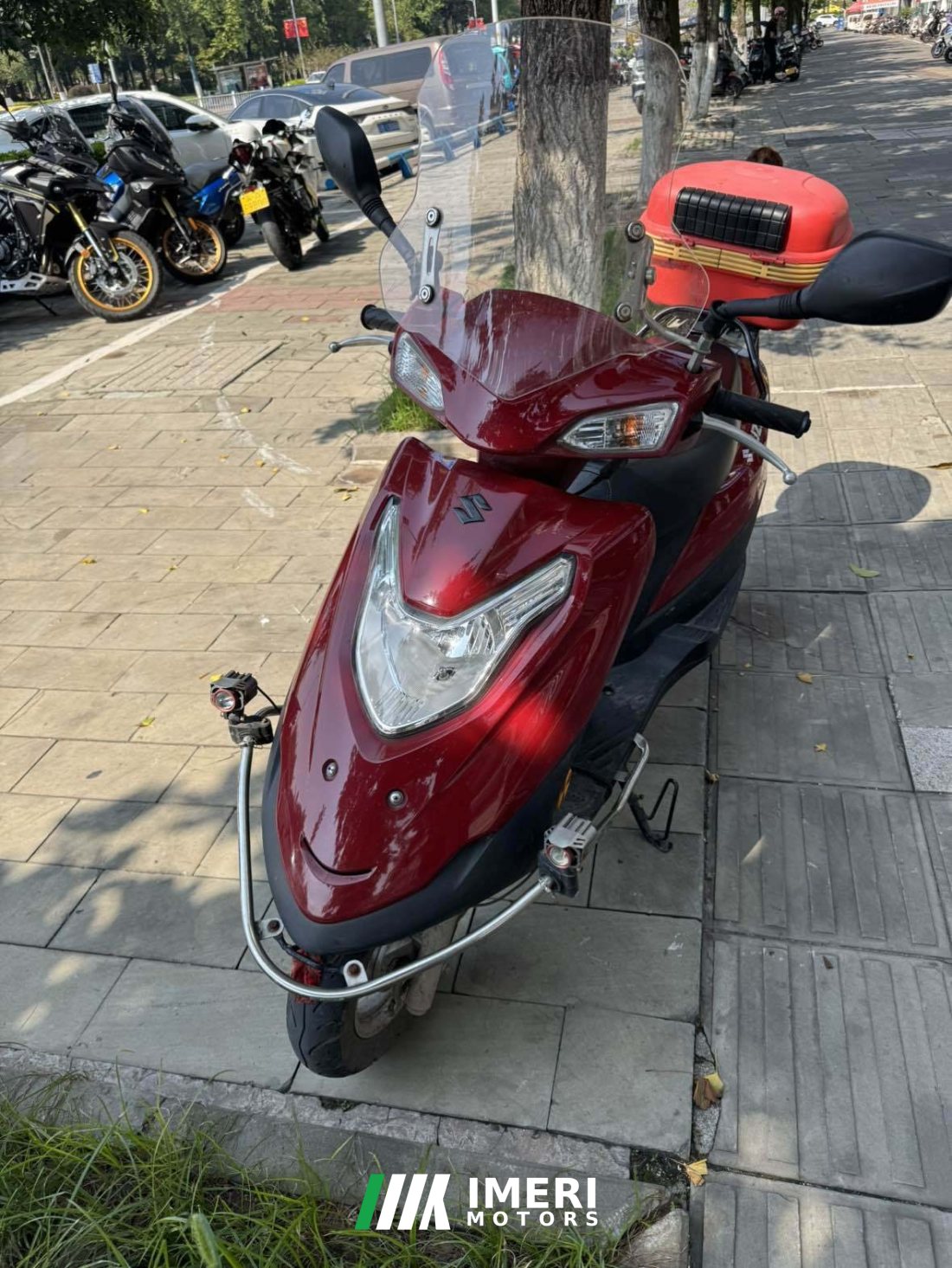 Jinan Suzuki Lemongrass 125 - motorcycle from China