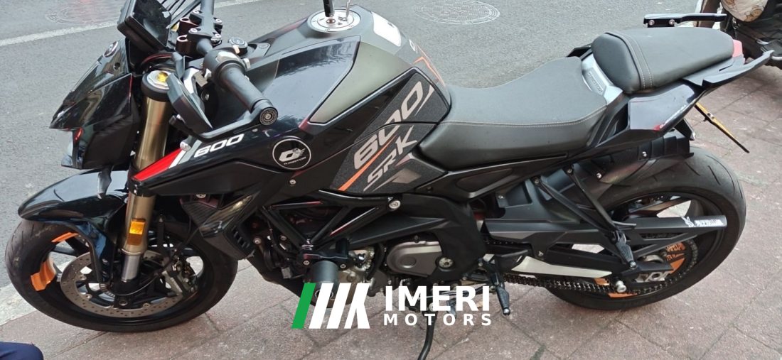 QJMOTOR 600 - მოტოციკლი ჩინეთიდან