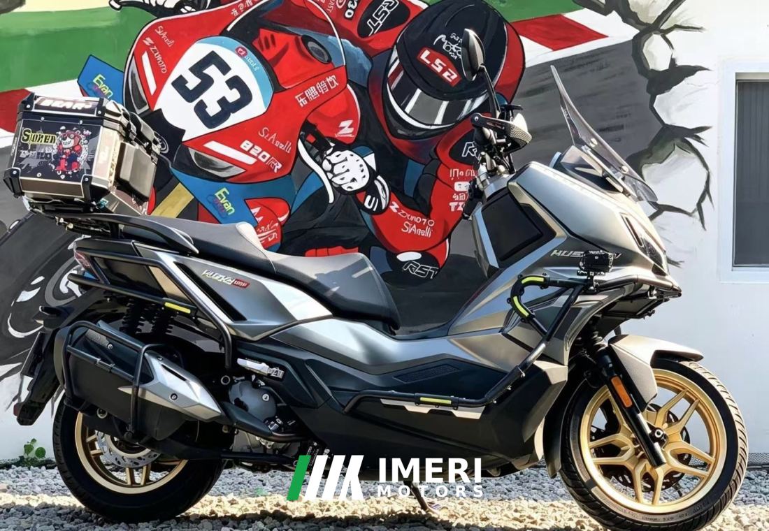 SYM Husky ADV300 - მოტოციკლი ჩინეთიდან