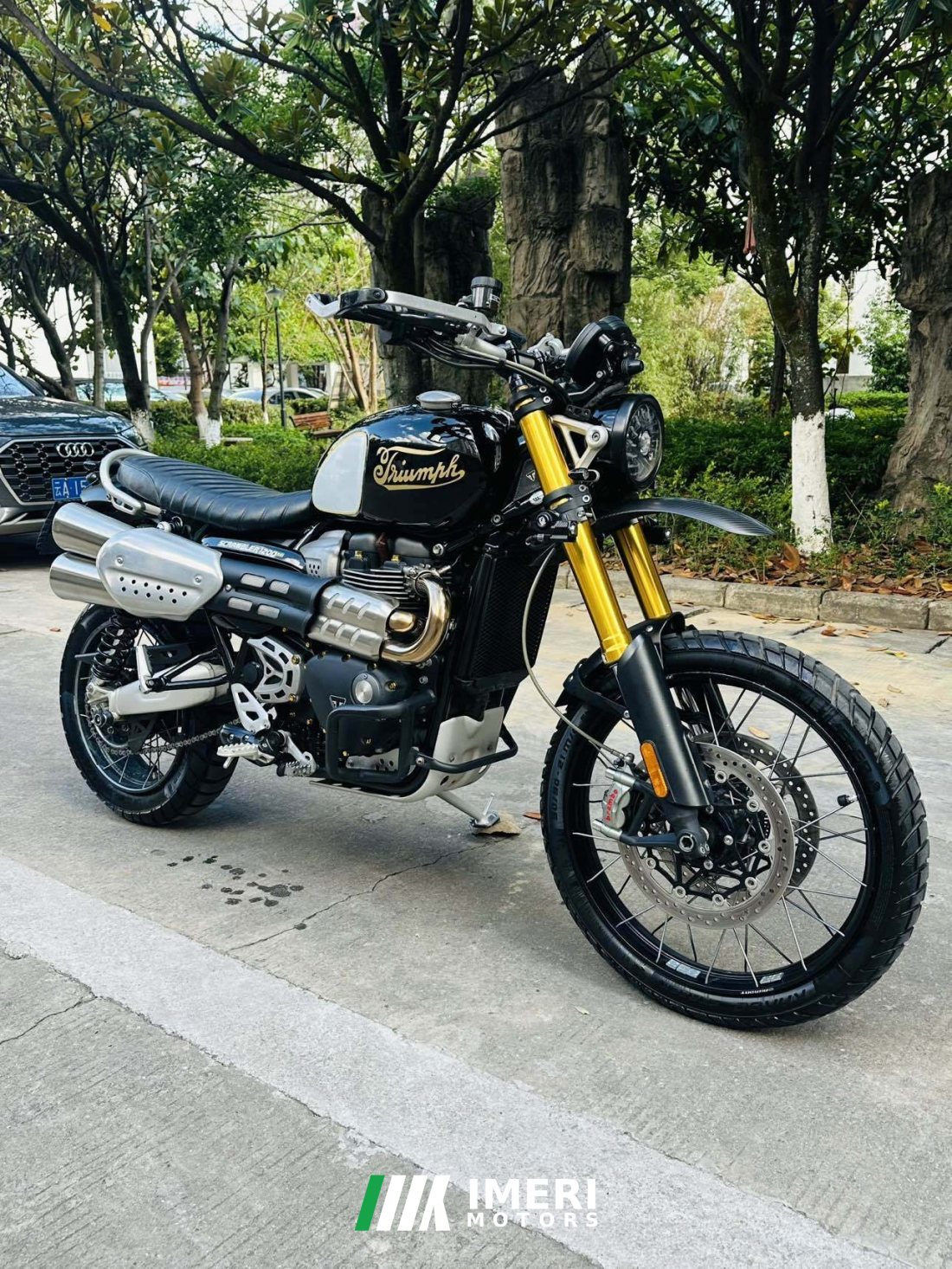 Triumph Scrambler 1200 - მოტოციკლი ჩინეთიდან