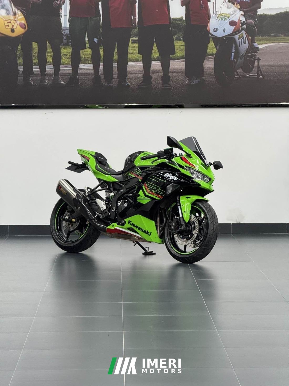 Kawasaki ZX-4R 400 cc - мотоцикл из Китая