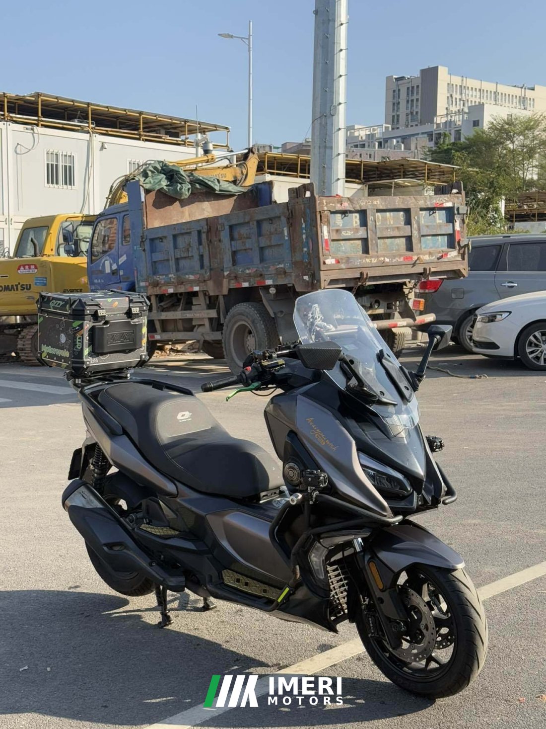 QJMOTOR Hong 350 - მოტოციკლი ჩინეთიდან