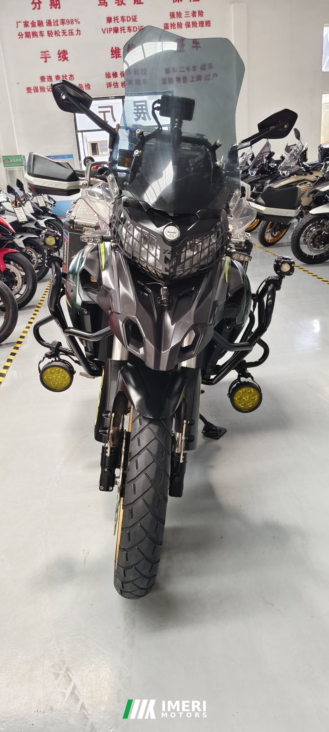 Benelli Jinpeng TRK502 500 cc - მოტოციკლი ჩინეთიდან