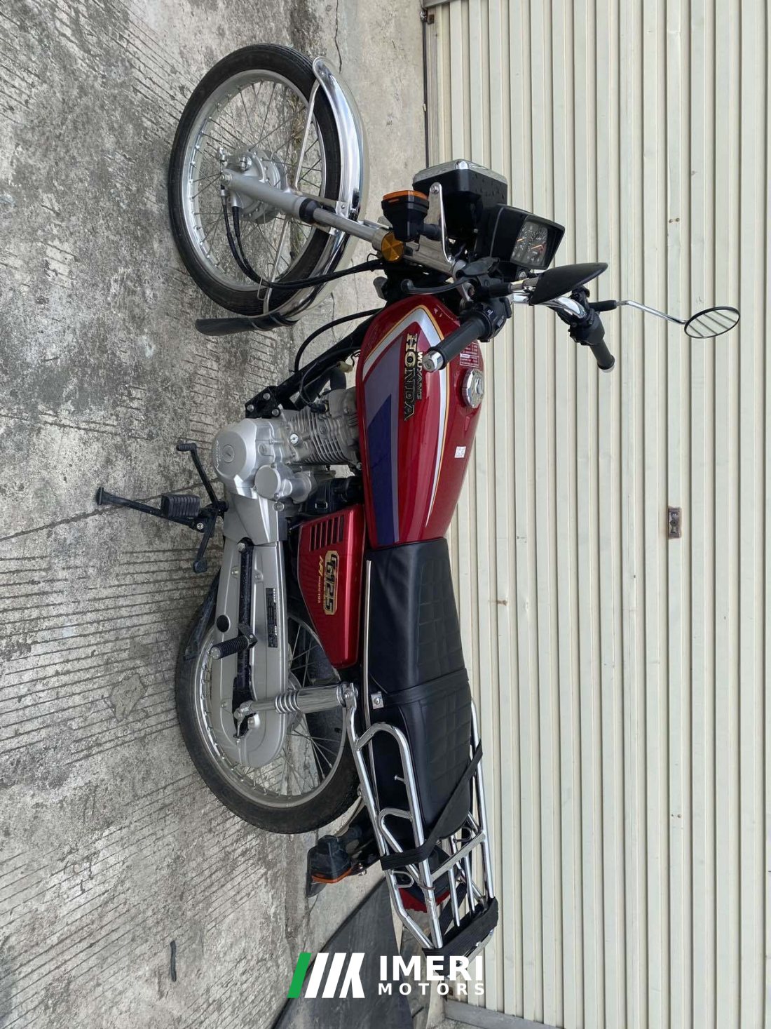 Wuyang Honda CG125 - მოტოციკლი ჩინეთიდან