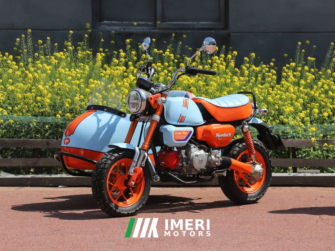 SiTuoNa 125 Side Tricycle - мотоцикл из Китая