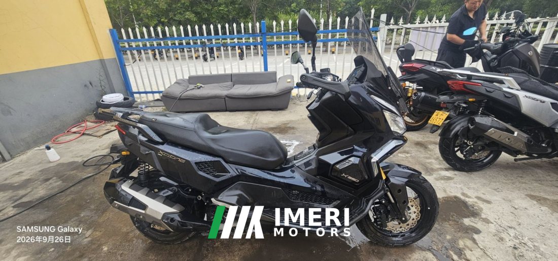 KYMCO Zongshen X350 - მოტოციკლი ჩინეთიდან
