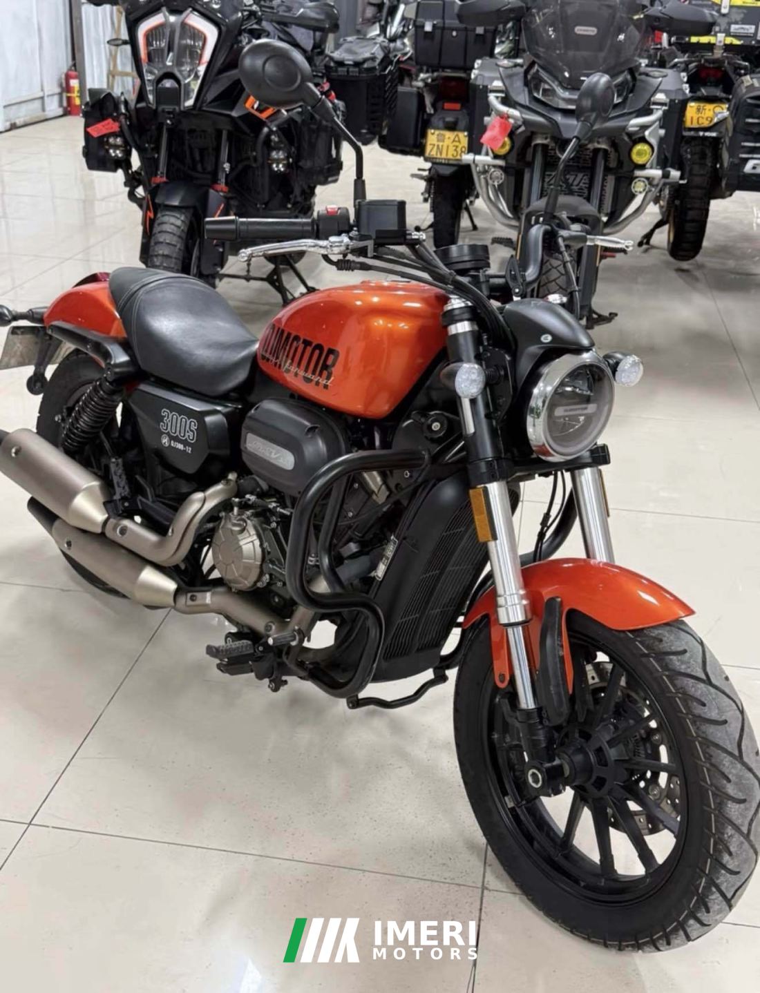 QJMOTOR Flash 300 - motorcycle from China
