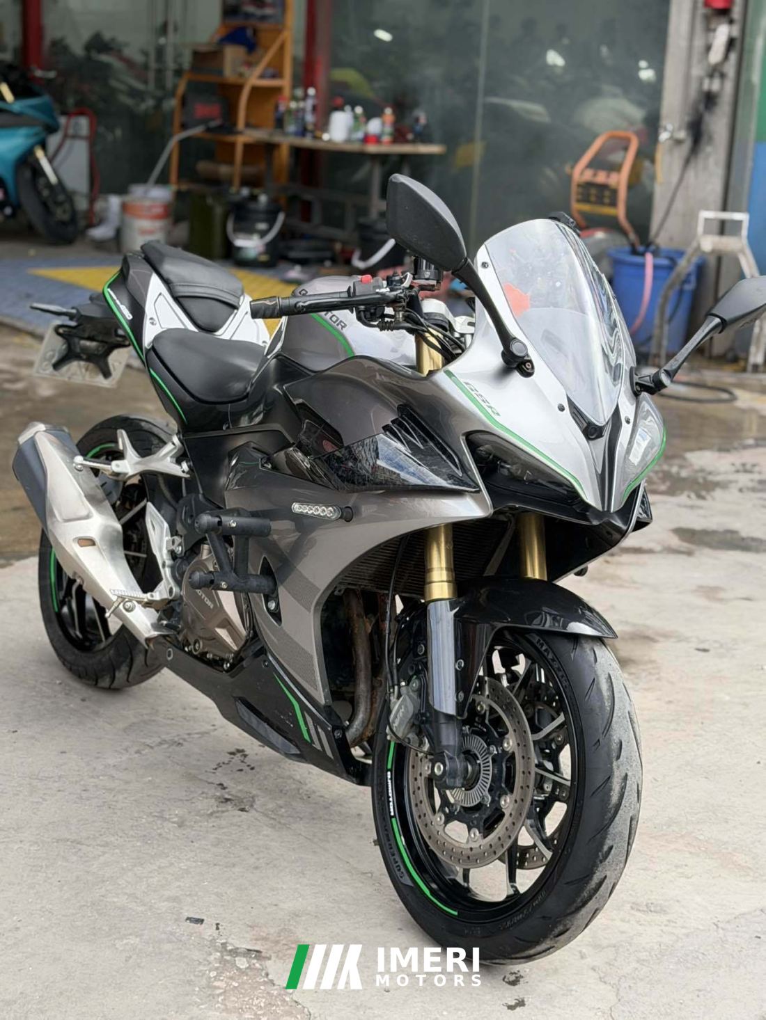 QJMOTOR SRK 450 - მოტოციკლი ჩინეთიდან