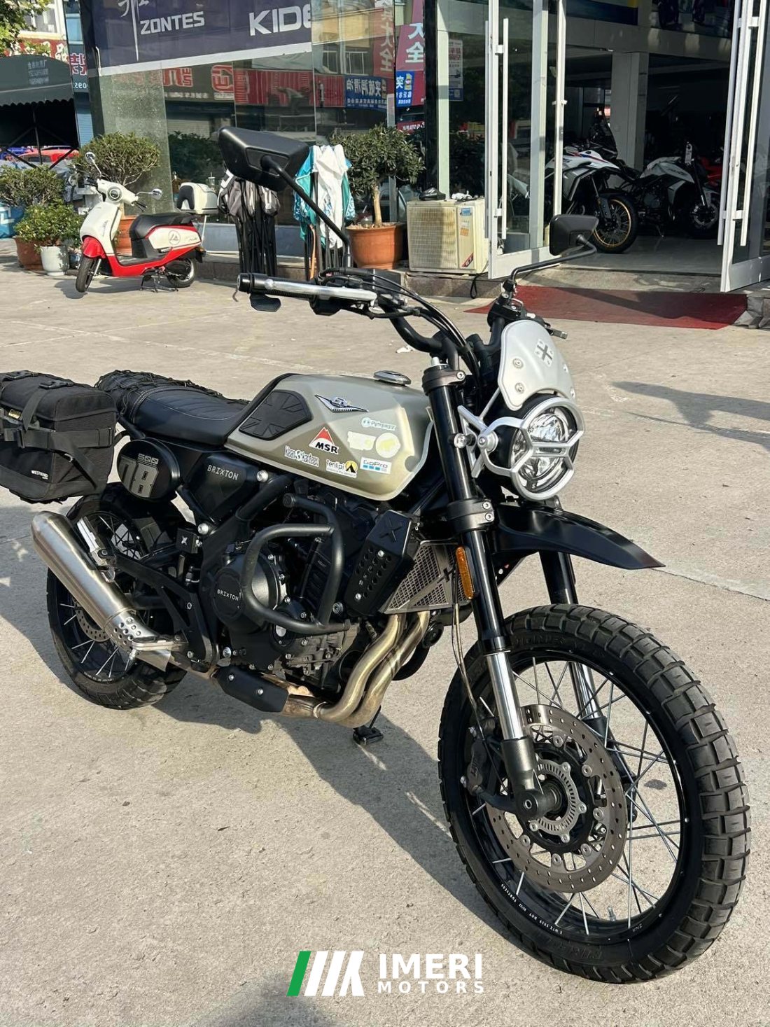Gaojin GK500 - მოტოციკლი ჩინეთიდან