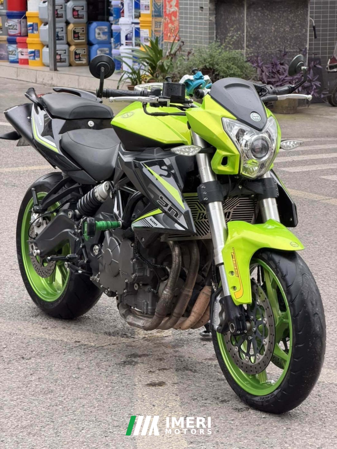 Benelli TNT600i - მოტოციკლი ჩინეთიდან