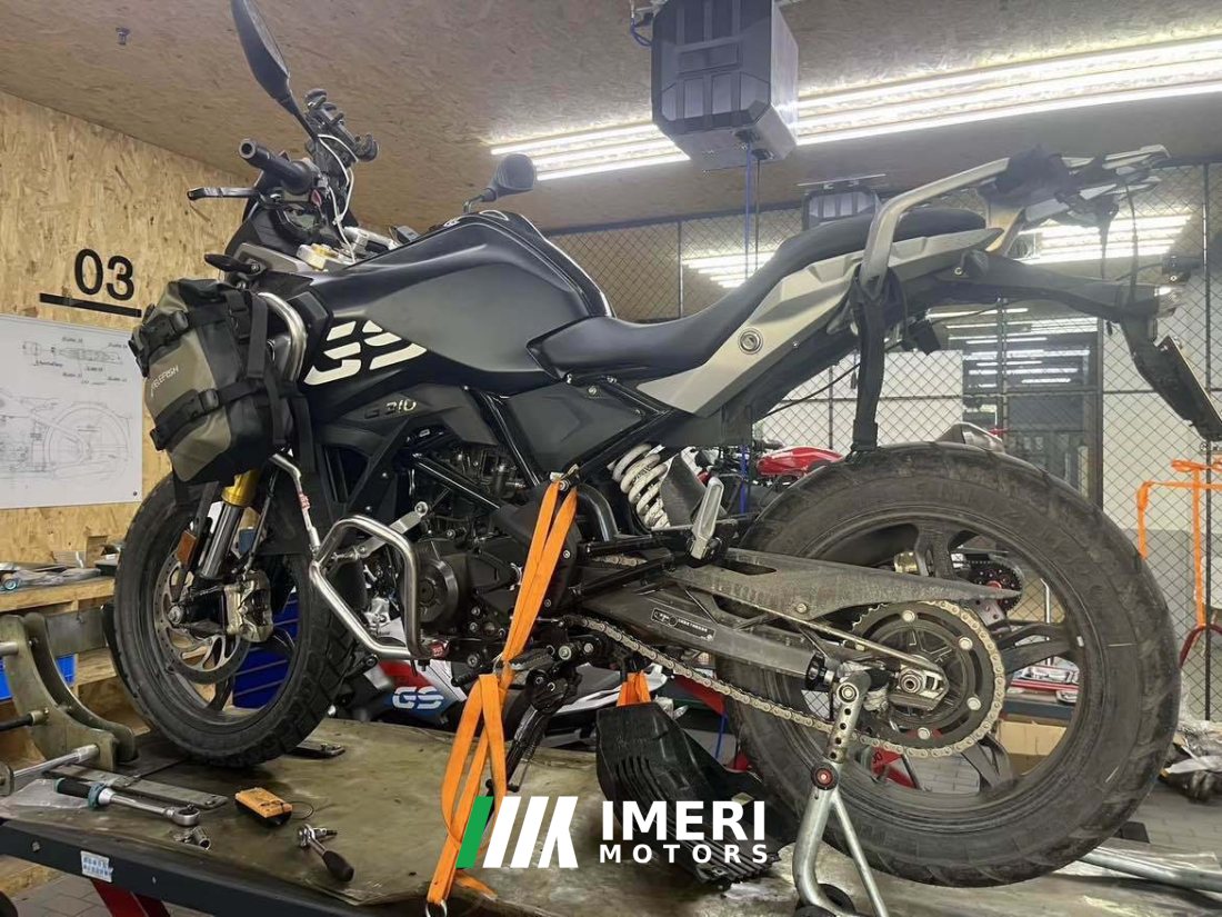 BMW G 310 GS - მოტოციკლი ჩინეთიდან