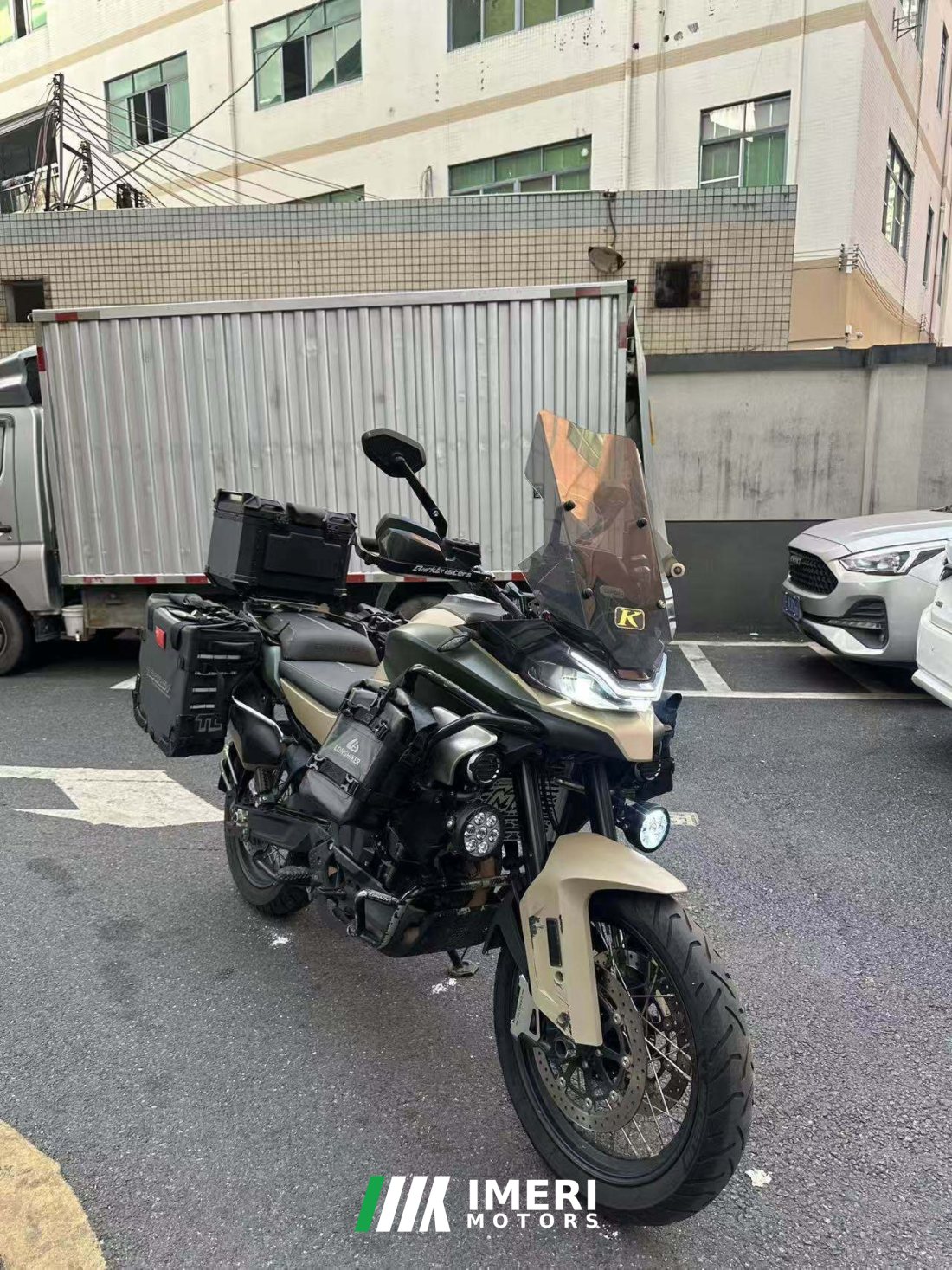 CFMOTO 800MT - мотоцикл из Китая