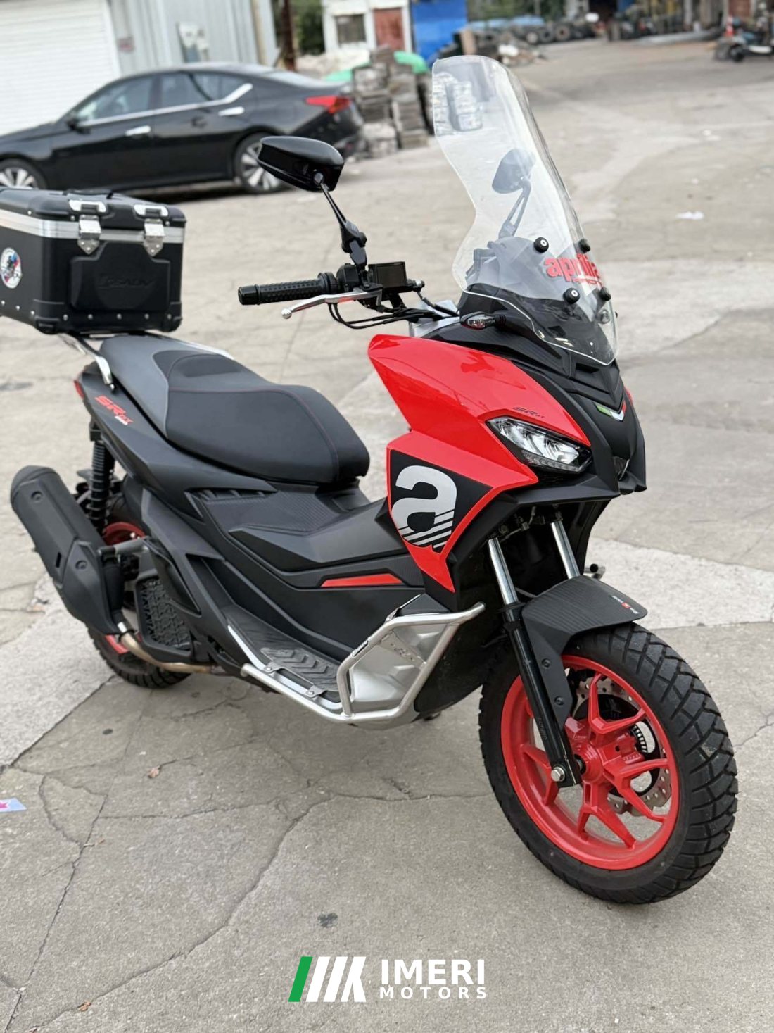 Aprilia SR GT 200 - მოტოციკლი ჩინეთიდან