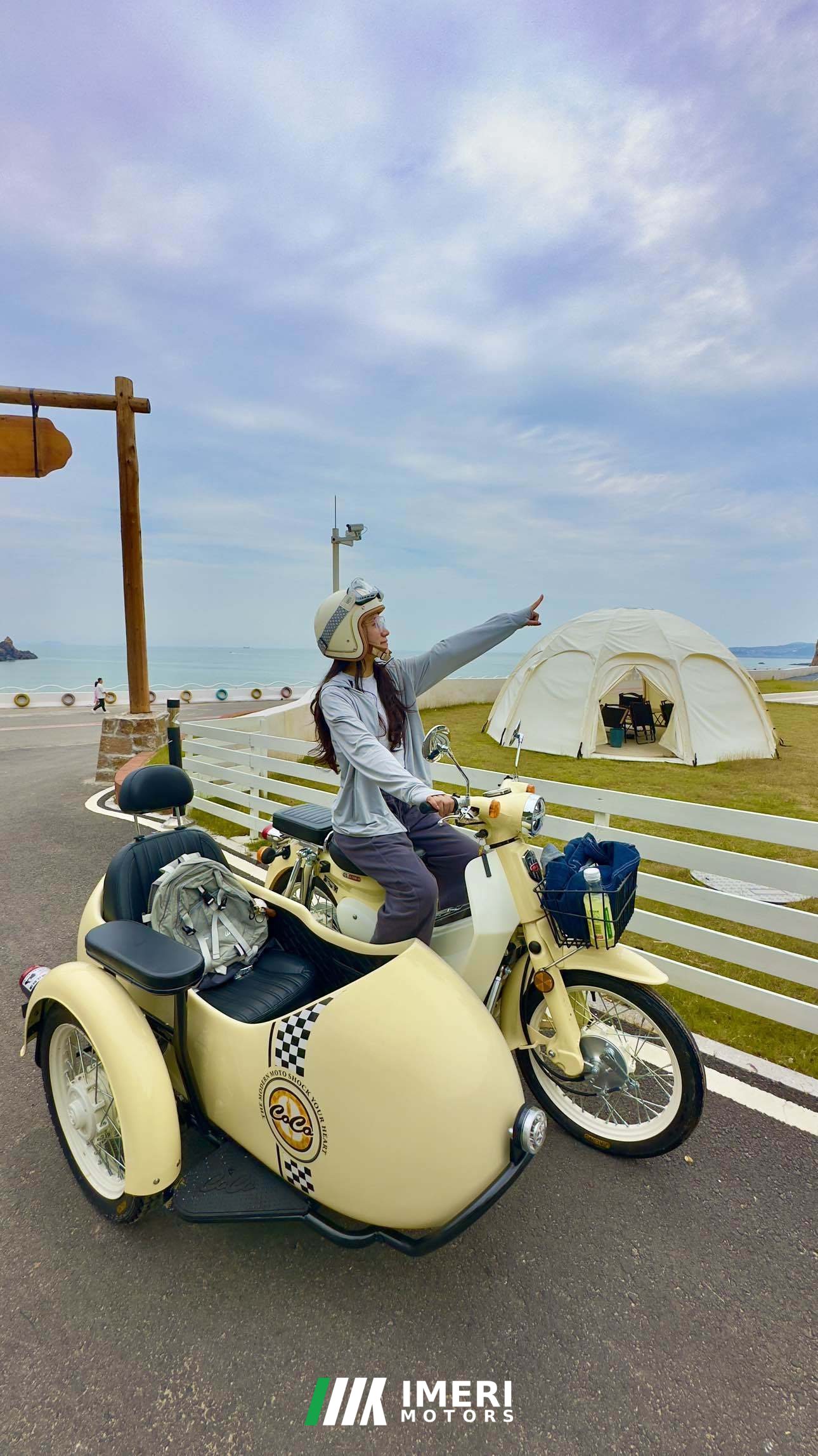 2024 Jialing CoCo Sidecar Tricycle 125 cc