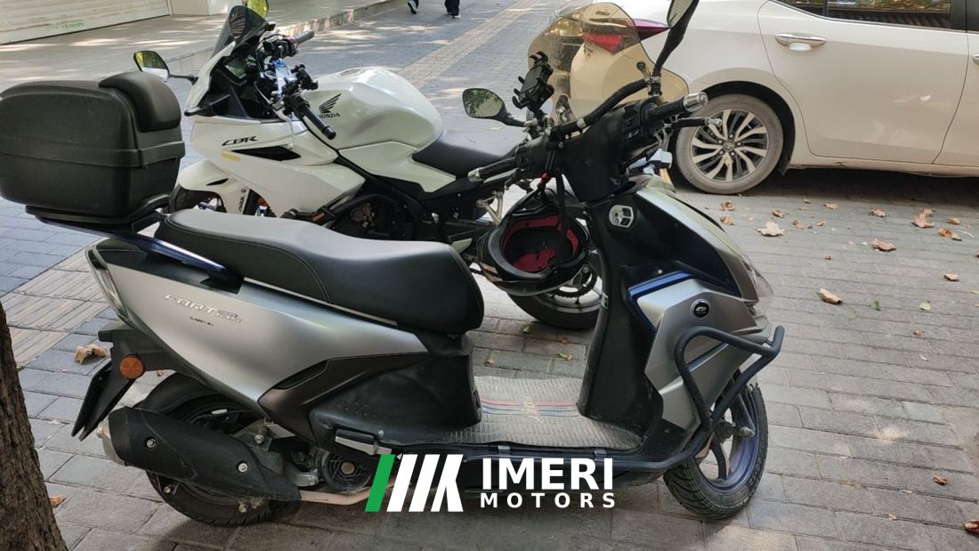 QJMOTOR Hong 125 - მოტოციკლი ჩინეთიდან