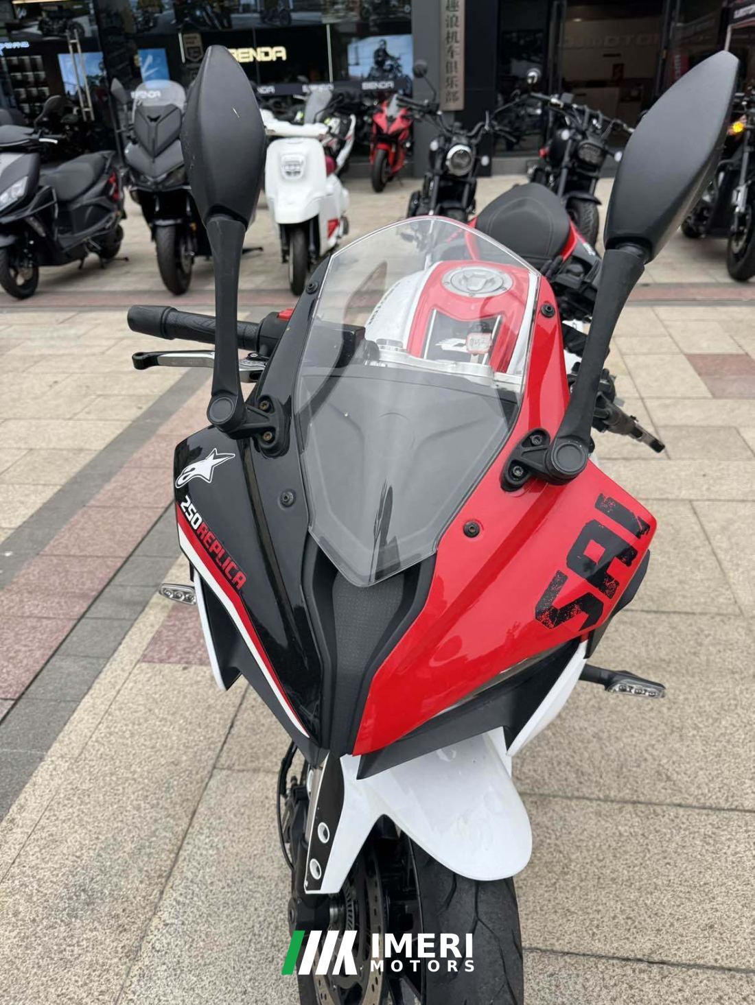 QJMOTOR SRK 250 - მოტოციკლი ჩინეთიდან