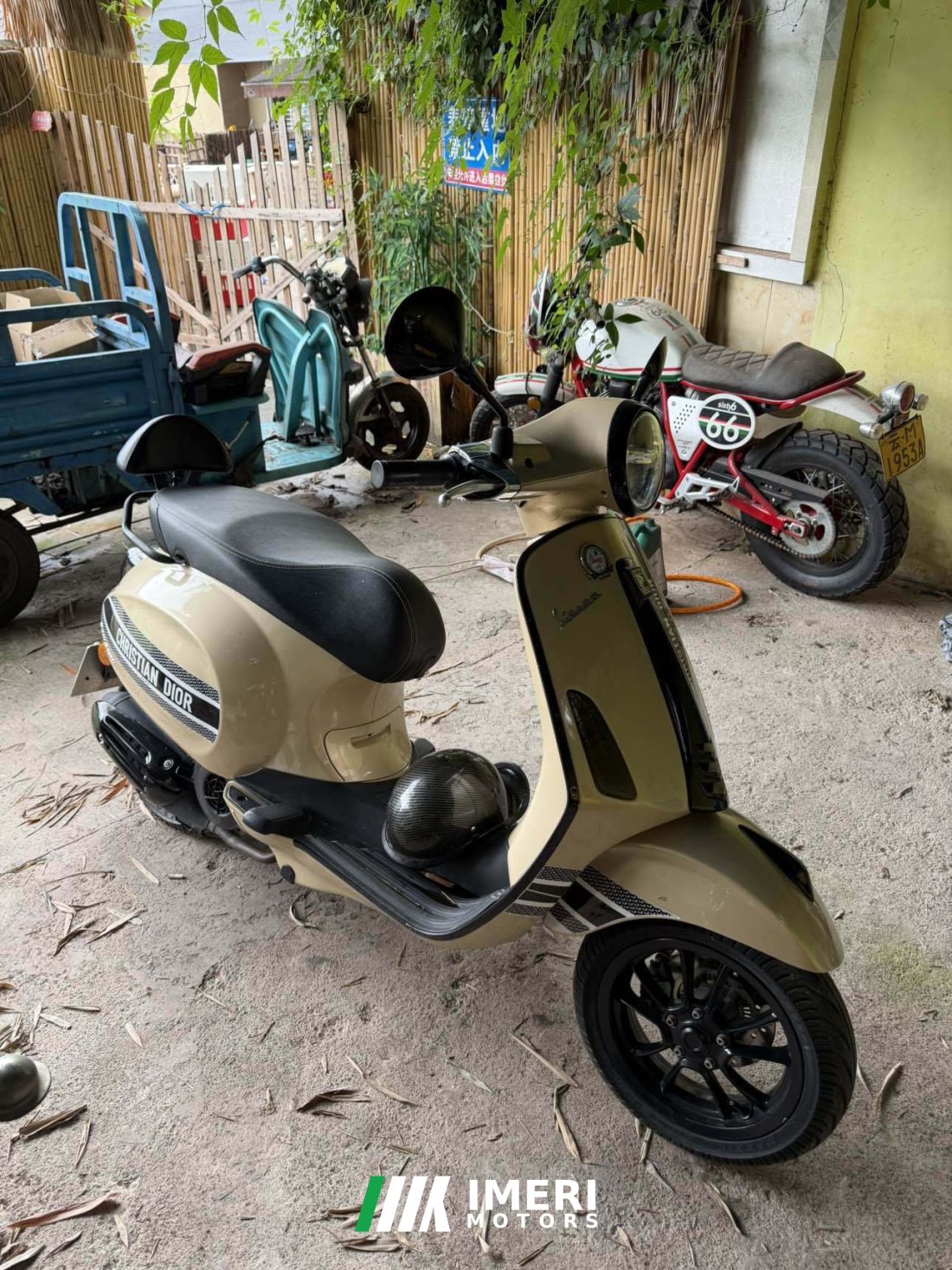 VESPA Primavera 155 cc - მოტოციკლი ჩინეთიდან